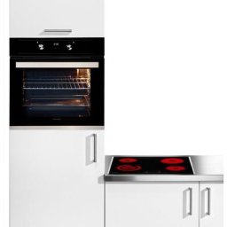 Sharp Backofen-Set Power-Set Graphit, mit Timerfunktion