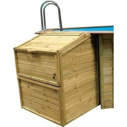 Gre Garten-Geräteschrank Technikraum, BxT: 88x100 cm, Pumpenhaus aus französischer Kiefer, BxTxH: 88x100x118 cm