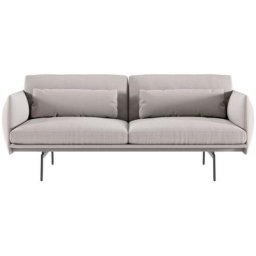 GALA 2,5-Sitzer Oak Avenue, Einzelsofa, in verschiedenen Bezügen und Farben, auch in Samt
