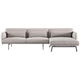 GALA Ecksofa Oak Avenue, Einzelsofa, in verschiedenen Bezügen und Farben, auch in Samt