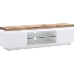 MCA furniture Lowboard Romina, mit LED Beleuchtung weiß dimmbar, inkl. Fernbedienung