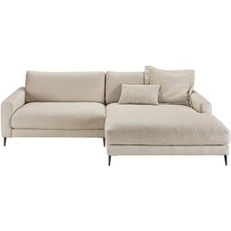 INOSIGN Ecksofa Downtown, in angenehmen Bezug, Recamiere wahlweise links oder rechts