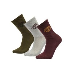 Timberland Freizeitsocken 3pp socks with TREE logo ankle (3-Paar)