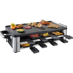 WMF Raclette LONO, 8 Raclettepfännchen, 1500 W