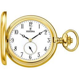 Festina Taschenuhr F2029/1, (Set, 2-tlg., mit Kette)