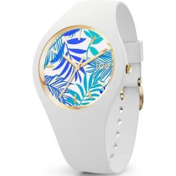ice-watch Quarzuhr ICE- flower- Turquoise leaves M, 020517