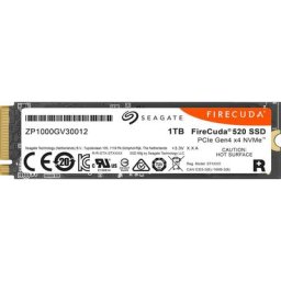 Seagate FireCuda 520 PCIe Gen4 1TB interne SSD (1TB) 2,5"" 5000 MB/S Lesegeschwindigkeit, 4850 MB/S Schreibgeschwindigkeit