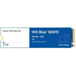 Western Digital WD Blue SN570 NVMe™ interne SSD (1 TB) 3500 MB/S Lesegeschwindigkeit, 3000 MB/S Schreibgeschwindigkeit