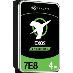 Seagate Exos 7E8 4TB SAS 512n HDD-Server-Festplatte (4 TB) 215 MB/S Lesegeschwindigkeit, Bulk