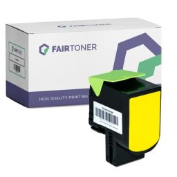 Kompatibel für Lexmark 80C0H40 / 800H4 Toner Gelb