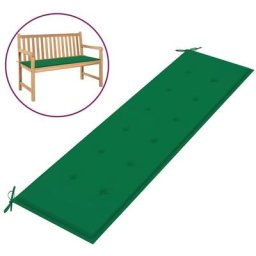 Gartenbank-Auflage Grün 180x50x3 cm Oxford-Gewebe vidaXL - Grün