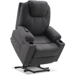 Elektrisch Aufstehhilfe Fernsehsessel Relaxsessel 7040 Massage Heizung elektrisch verstellbar usb