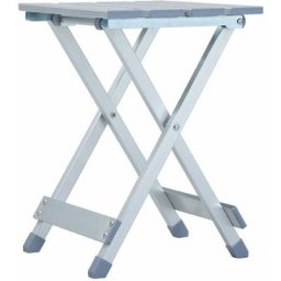 Vidaxl - Campinghocker Aluminium 28 x 26 x 39 cm Silber