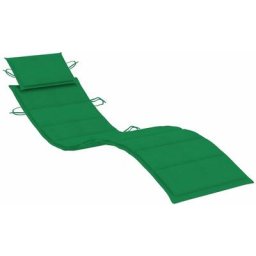 Sonnenliegen-Auflage Grün 186x58x3 cm Oxford-Gewebe vidaXL - Grün
