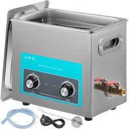 Knob Control Ultrasonic Ultraschallreiniger 6,5 l, Ultraschall Reinigungsgerät 220 v,