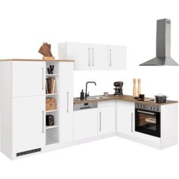 HELD MÖBEL Winkelküche Samos, ohne E-Geräte, Stellbreite 290/170 cm