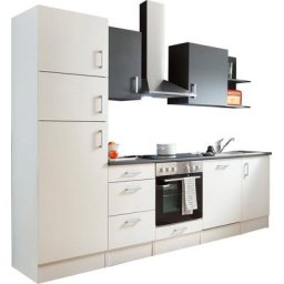 BASIC by Balculina Küchenzeile Corner, ohne E-Geräte, Breite 280 cm
