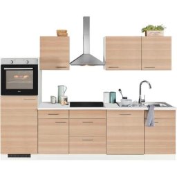 wiho Küchen Küchenzeile Zell, ohne E-Geräte, Breite 280 cm