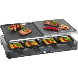 CLATRONIC Raclette RG 3518, 8 Raclettepfännchen, 1400 W