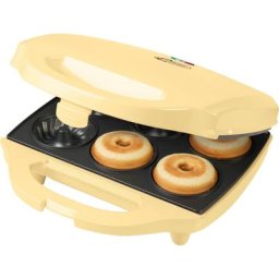 bestron Gugelhupf-Maker AGHM200 Sweet Dreams, 900 W, für 6 Gugelhupf, Antihaftbeschichtung, Farbe: Gelb