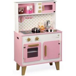 Janod Spielküche Candy Chic, mit Licht und Sound, FSC®- schützt Wald - weltweit
