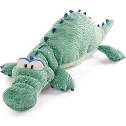 Nici Kuscheltier Wild Friends GREEN, Krokodil Croco McDile, 68 cm, liegend, enthält recyceltes Material