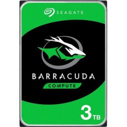 Seagate BarraCuda interne HDD-Festplatte (3 TB) 3,5"" 210 MB/S Lesegeschwindigkeit, Bulk