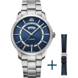 MAURICE LACROIX Automatikuhr Pontos Day/Date, PT6358-SS00H-431-C, (Set, 2-tlg., Uhr mit Wechselband)