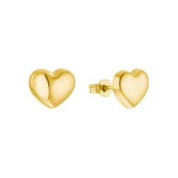 Amor Paar Ohrstecker Golden Hearts, 9979295 (2-tlg)