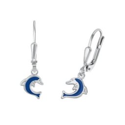Amor Paar Ohrhänger Dolphins, 9209613 (2-tlg), Made in Germany