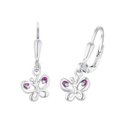 Amor Paar Ohrhänger Little Butterfly, 9256983, 9529636 (2-tlg), mit Zirkonia