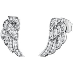Engelsrufer Paar Ohrstecker Little magic, OHRSTECKER FLÜGEL ZIRKONIA SILBER, ERE-LILWING-ZI-ST, mit Zirkonia