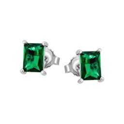Firetti Paar Ohrstecker Quadratische Form, mit Glasstein