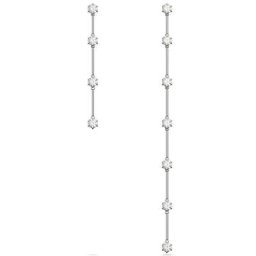 Swarovski Paar Ohrhänger Stella Ohrhänger, Stern, Blau, Rhodiniert, 5641681, mit Swarovski® Kristall