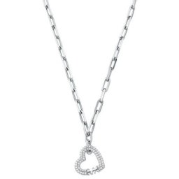 MICHAEL KORS Kette mit Anhänger Herz, PREMIUM, MKC1647CZ040, mit Zirkonia