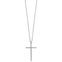 Julie Julsen Kette mit Anhänger KREUZ, JJNE01024.1, JJNE01024.2, JJNE01024.3, mit Zirkonia (synth)