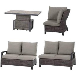 Siena Garden Gartenlounge-Set Corido, (4-tlg)