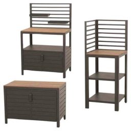 Siena Garden Garten-Essgruppe Sierra, (Set, 3-tlg)