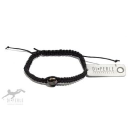 DI PERLE Perlenarmband Damen Perlenschmuck Tahiti Perlen Armband (21 cm), Damen Perlenschmuck