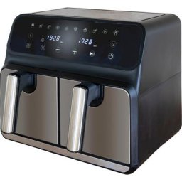 Unold Heißluftfritteuse Doppelkammer TWIN ZONE 58685, 1700 W
