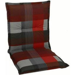 Niederlehner-Auflage 100x50x8 cm rot Sitzkissen Sitzpolster Sitzauflage - Go-de