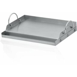Edelstahl Grillplatte 49,5 x 32 cm bbq Plancha passend für Weber Grill - Bbq-toro