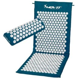 Akupressurmatte mit Kissen 130x50, petrol - Movit