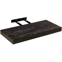Wandboard Volato Länge 60cm,Holz dunkel Rustikal - Stilista
