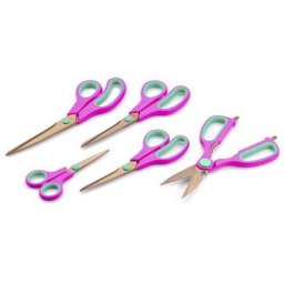 Maximex Universalschere, (Set, 5-tlg), Titan beschichtet