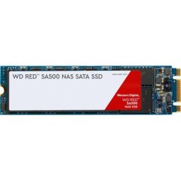 Western Digital Red SA500 M.2 interne SSD (500 GB) 560 MB/S Lesegeschwindigkeit, 530 MB/S Schreibgeschwindigkeit