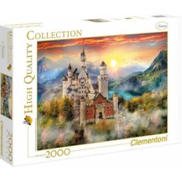 Clementoni® Puzzle High Quality Collection, Neuschwanstein, 2000 Puzzleteile, Made in Europe