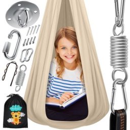 KESSER® Schaukeltuch Set Yogatuch Hängematte Schaukel Kinder & Erwachsene Indoor Outdoor Ideal für