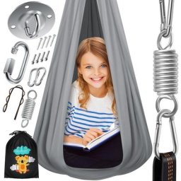 Kesser - Schaukeltuch Set Yogatuch Hängematte Schaukel Kinder & Erwachsene Indoor Outdoor Ideal für