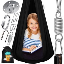 Kesser - Schaukeltuch Set Yogatuch Hängematte Schaukel Kinder & Erwachsene Indoor Outdoor Ideal für